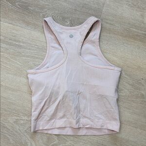 Lululemon Ebb to Street Cropped Racerback Tank Top